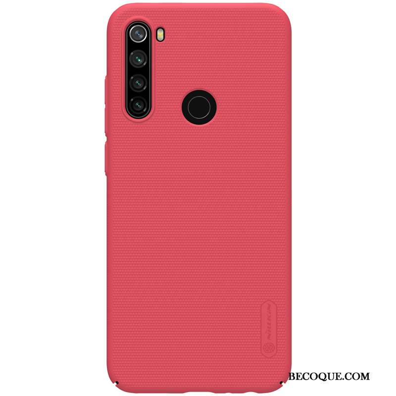 Redmi Note 8t Noir Coque De Téléphone Tout Compris Rouge Incassable Difficile