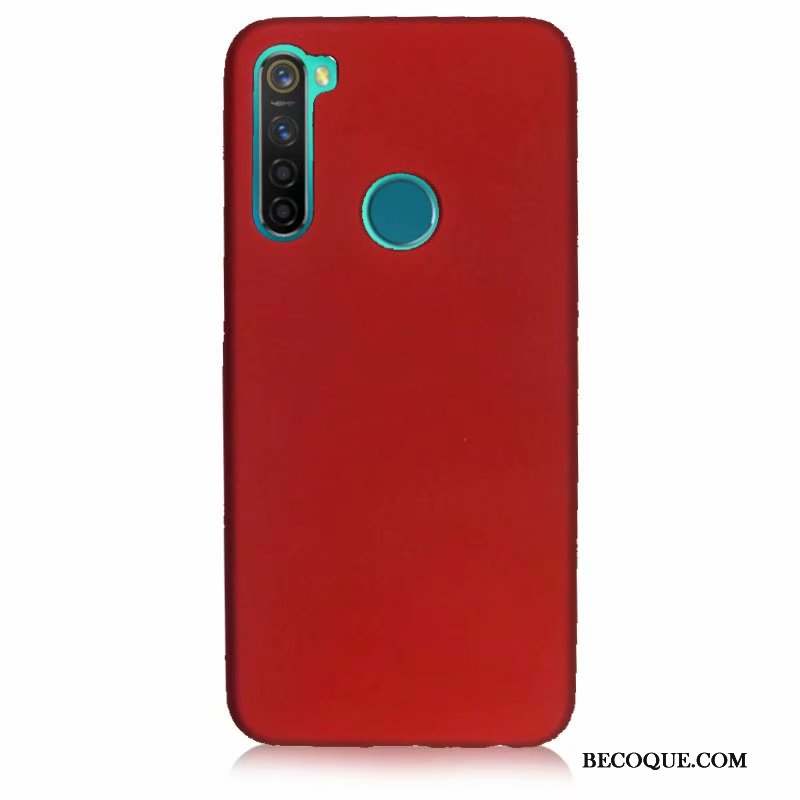 Redmi Note 8t Rouge Coque Délavé En Daim Petit Difficile Protection