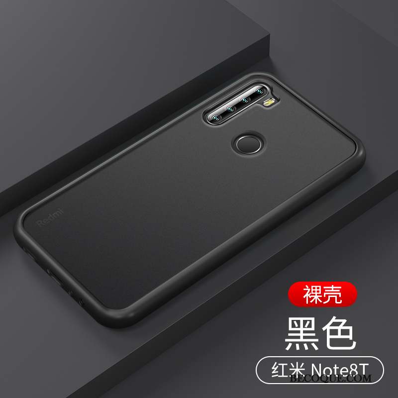 Redmi Note 8t Silicone Rouge Délavé En Daim Luxe Incassable Coque