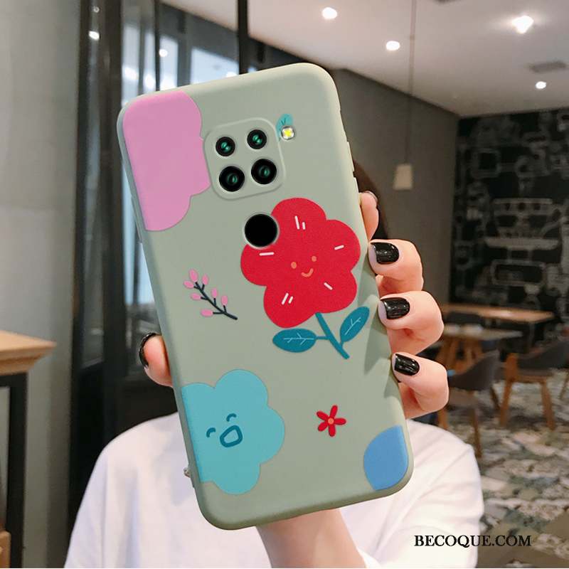 Redmi Note 9 Coque Silicone Net Rouge Marque De Tendance Personnalité Frais Art