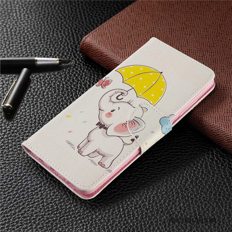 Redmi Note 9 Pro Coque Étui Rouge Blanc Protection Housse Peinture