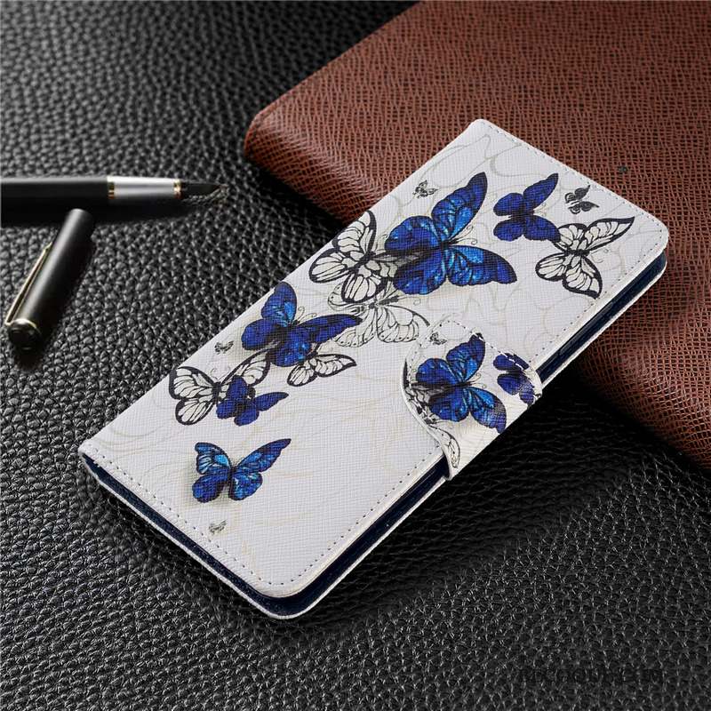 Redmi Note 9 Pro Coque Étui Rouge Blanc Protection Housse Peinture