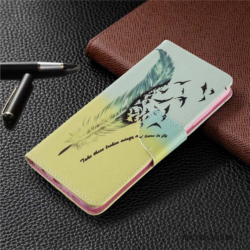 Redmi Note 9 Pro Coque Étui Rouge Blanc Protection Housse Peinture