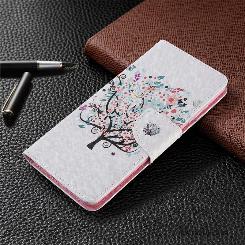 Redmi Note 9 Pro Coque Étui Rouge Blanc Protection Housse Peinture