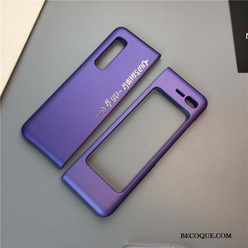 Samsung Fold Coque Plier De Téléphone Protection Dessin Animé Noir