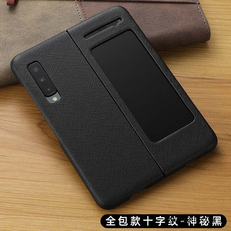 Samsung Fold Très Mince Incassable Coque De Téléphone Protection Tout Compris Étui En Cuir