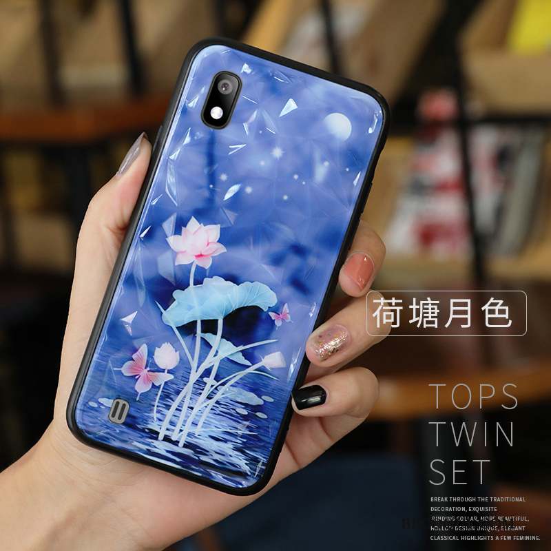 Samsung Galaxy A10 Coque De Téléphone Amoureux Miroir Personnalité Tout Compris Silicone