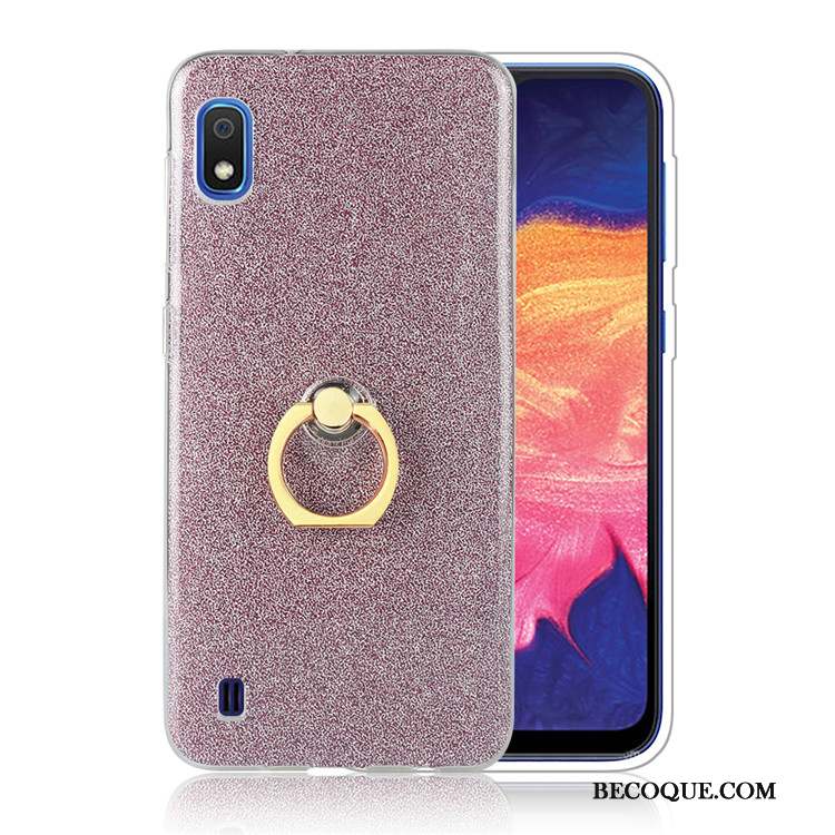 Samsung Galaxy A10 Coque De Téléphone Incassable Rose Fluide Doux Étui Téléphone Portable