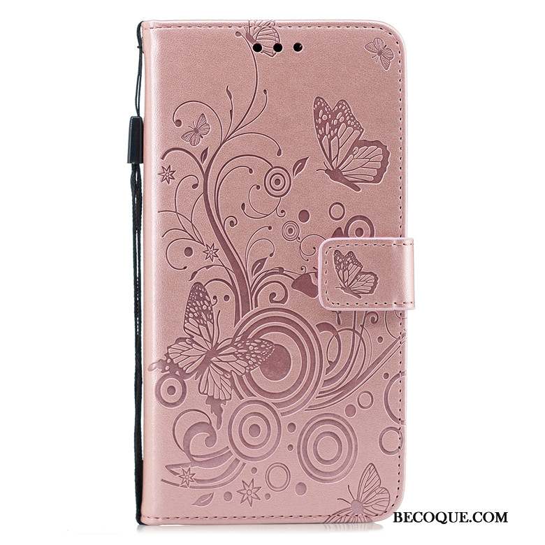 Samsung Galaxy A10 Coque Silicone Étui Étui En Cuir Fluide Doux Papillon Clamshell