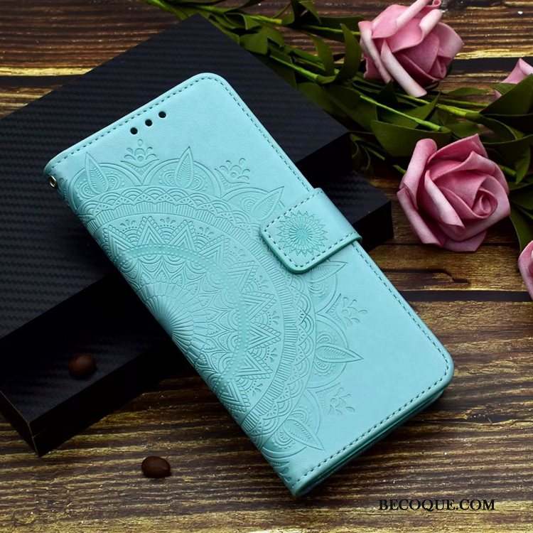 Samsung Galaxy A10 Mince Coque De Téléphone Vert Protection Étui Étui En Cuir