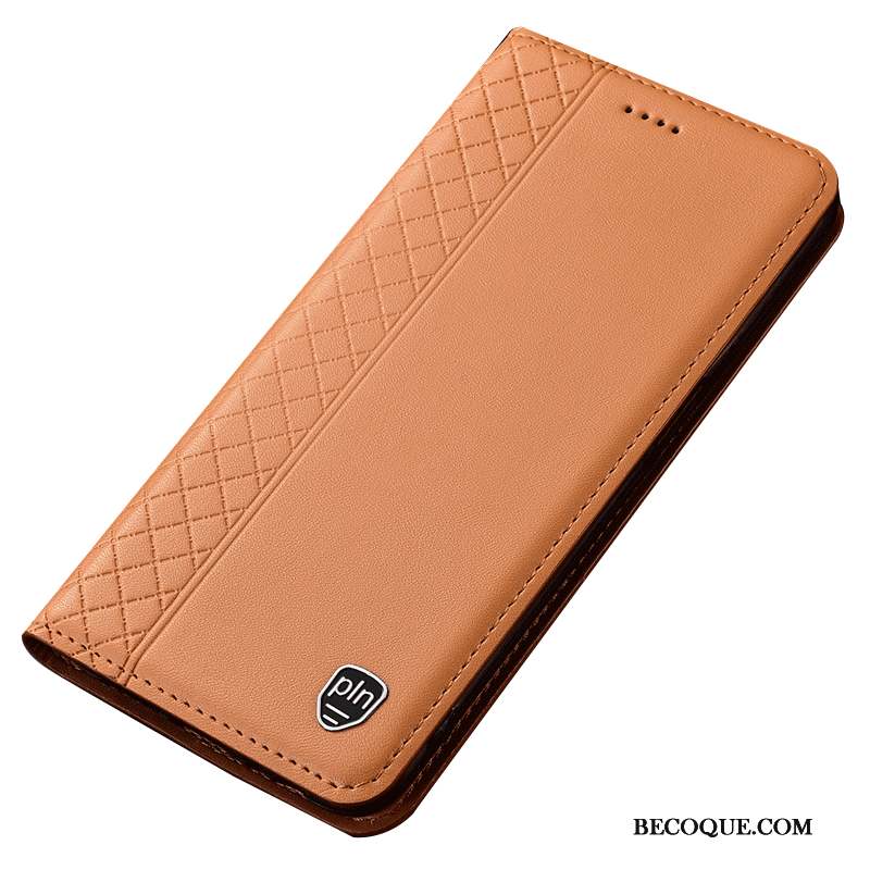 Samsung Galaxy A10 Étui En Cuir Protection Business Cuir Véritable Coque De Téléphone Luxe