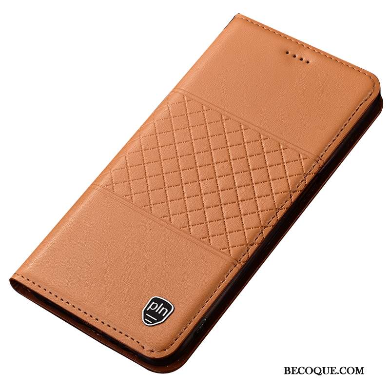 Samsung Galaxy A10 Étui En Cuir Protection Business Cuir Véritable Coque De Téléphone Luxe