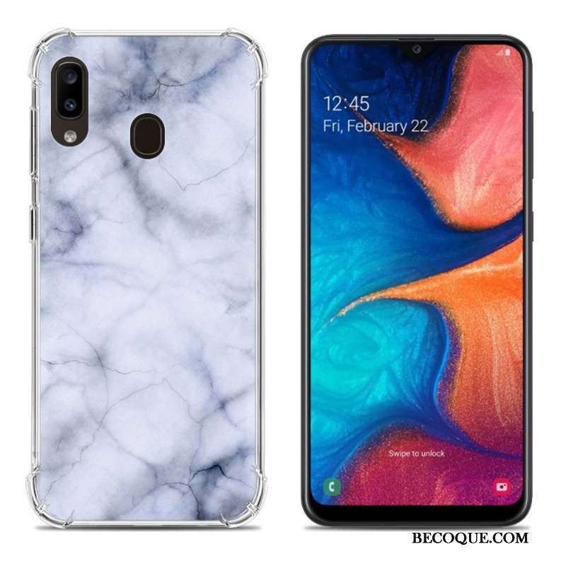 Samsung Galaxy A20e Créatif Peinture Multicolore Fluide Doux Coque De Téléphone Incassable