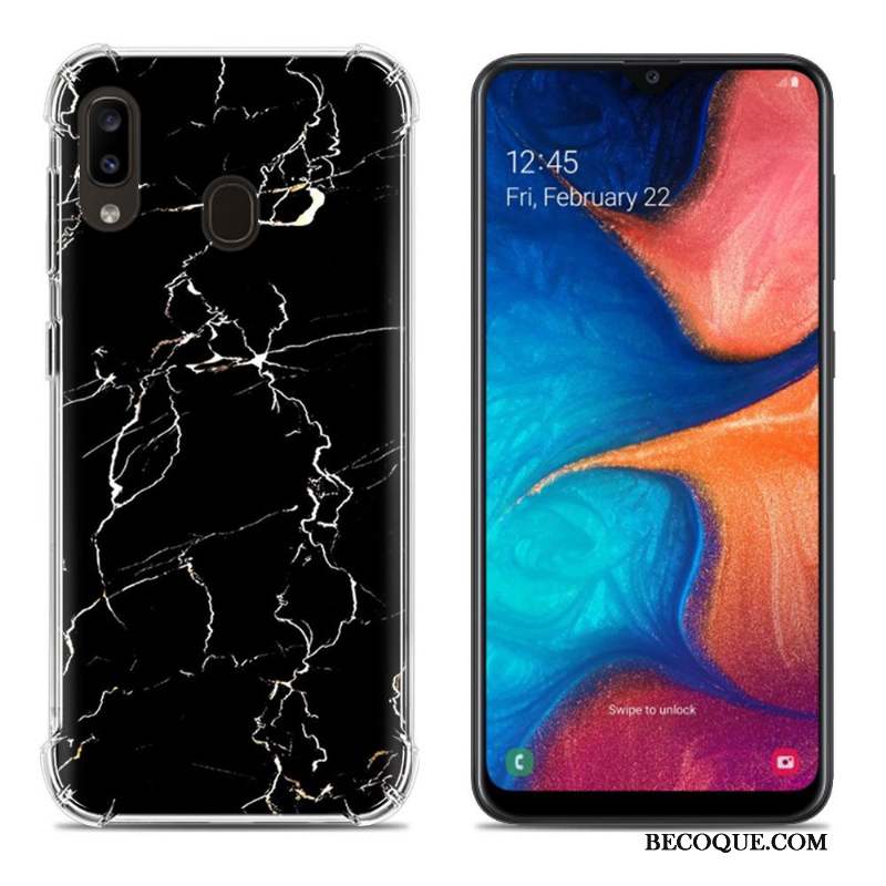 Samsung Galaxy A20e Créatif Peinture Multicolore Fluide Doux Coque De Téléphone Incassable