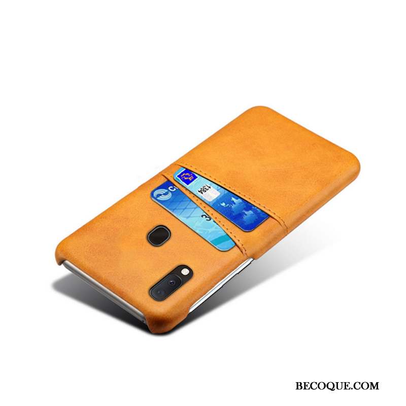 Samsung Galaxy A20e Cuir Carte Personnalité Téléphone Portable Étui Coque De Téléphone