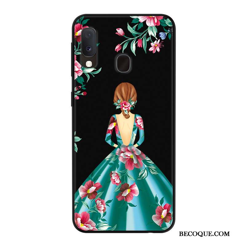 Samsung Galaxy A20e Protection Incassable Étui Rouge Dessin Animé Coque De Téléphone