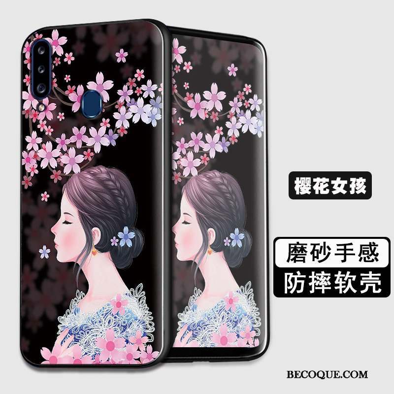 Samsung Galaxy A20s Coque De Téléphone Tendance Incassable Fluide Doux Difficile Personnalité