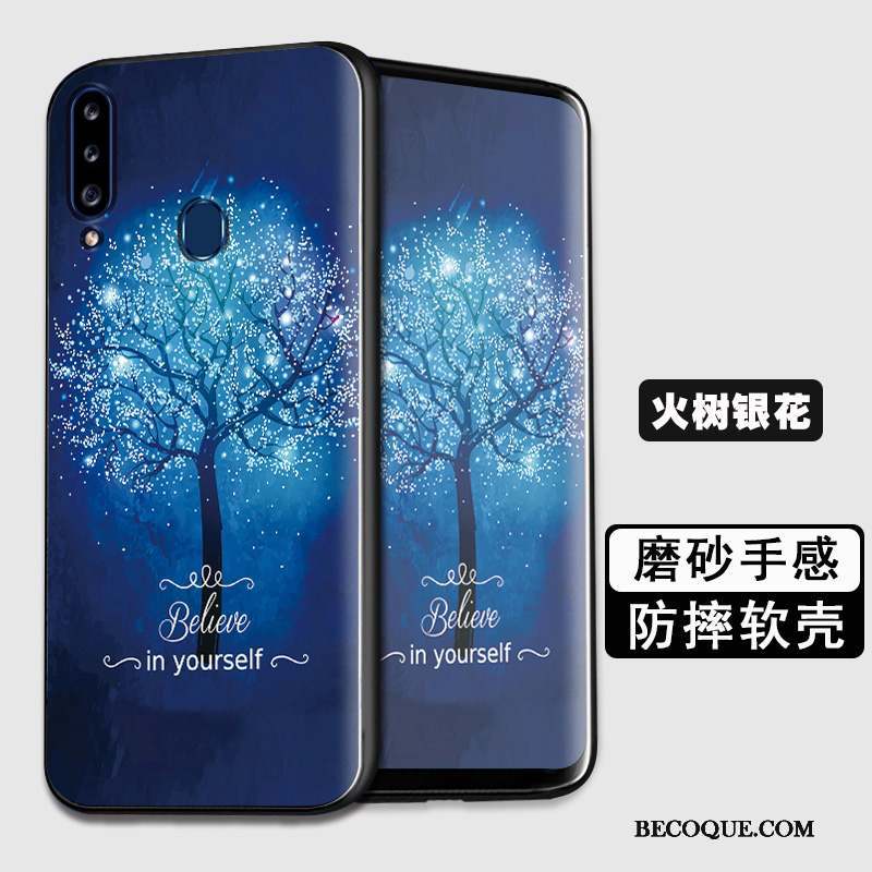 Samsung Galaxy A20s Coque De Téléphone Tendance Incassable Fluide Doux Difficile Personnalité