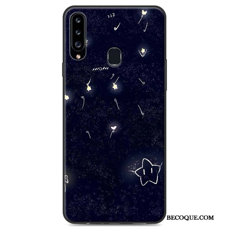 Samsung Galaxy A20s Cœur Délavé En Daim Multicolore Étui Coque Ornements Suspendus