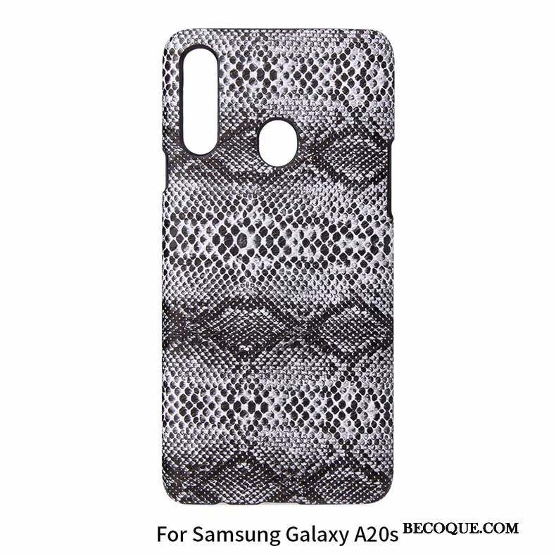 Samsung Galaxy A20s Légères Protection Coque Étui Difficile Léopard