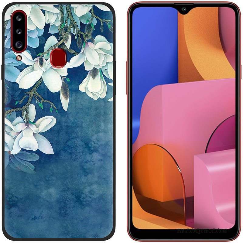 Samsung Galaxy A20s Protection Tissu Coque De Téléphone Étui Peinture