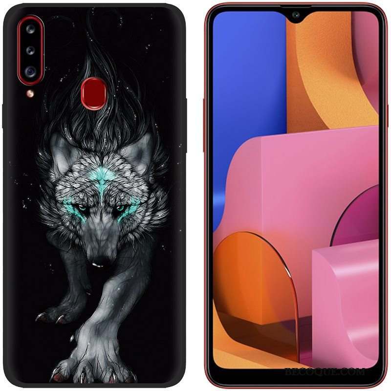 Samsung Galaxy A20s Protection Tissu Coque De Téléphone Étui Peinture