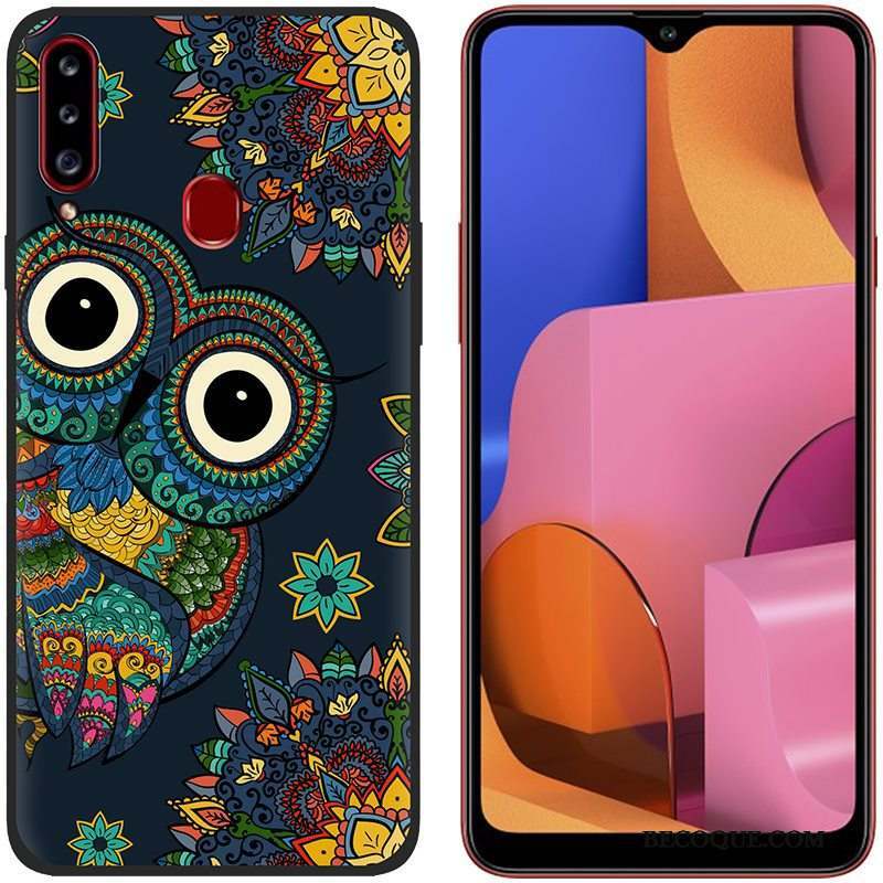 Samsung Galaxy A20s Protection Tissu Coque De Téléphone Étui Peinture