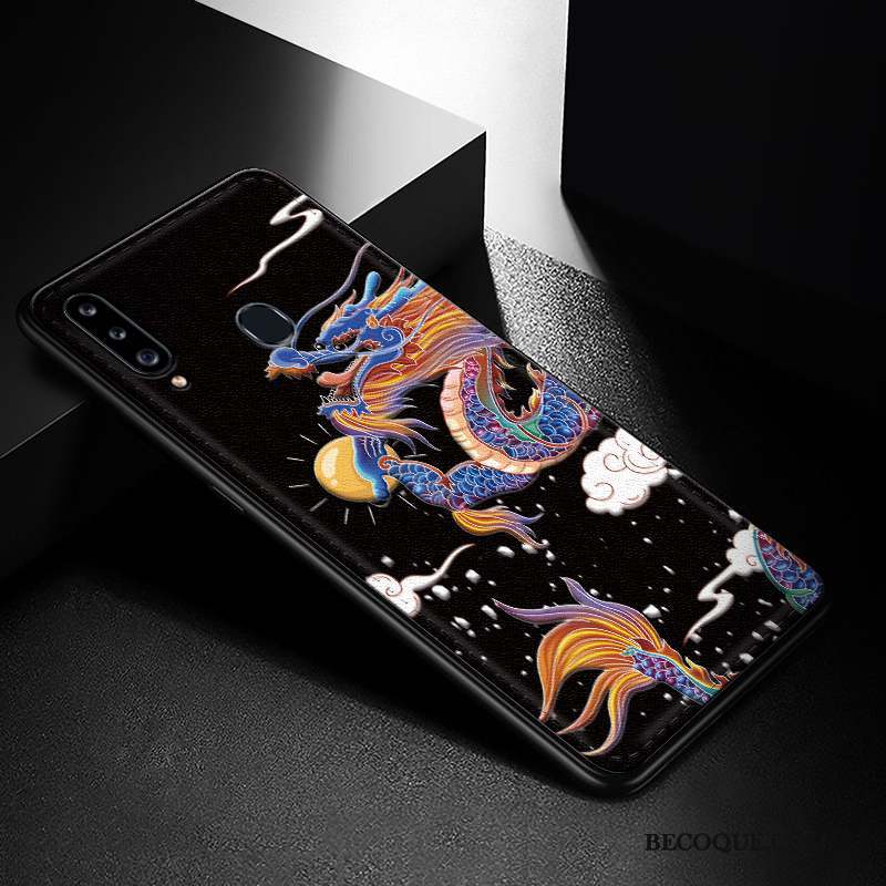 Samsung Galaxy A20s Silicone Créatif Protection Incassable Coque De Téléphone Fluide Doux