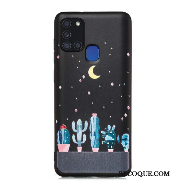 Samsung Galaxy A21s Dessin Animé Téléphone Portable Coque De Téléphone Incassable Étui Tout Compris