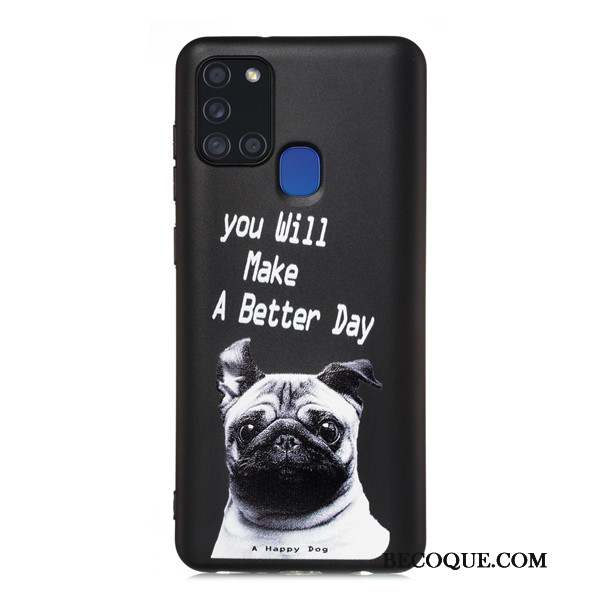 Samsung Galaxy A21s Dessin Animé Téléphone Portable Coque De Téléphone Incassable Étui Tout Compris