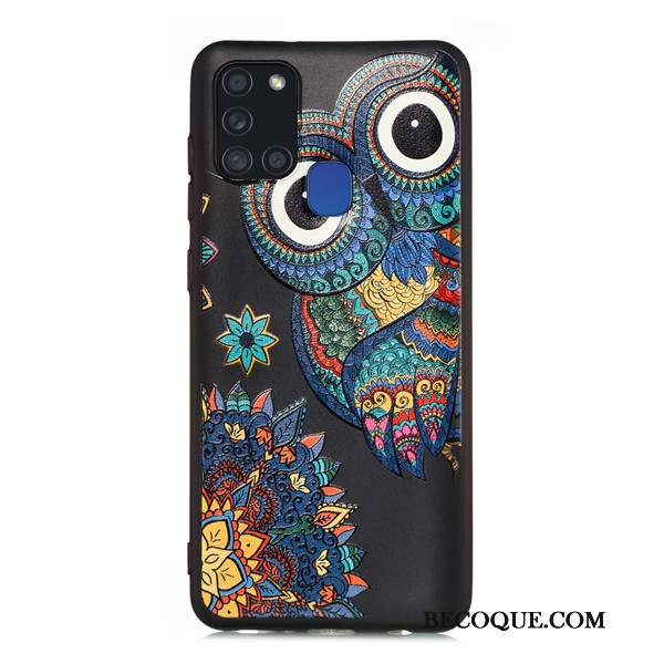 Samsung Galaxy A21s Dessin Animé Téléphone Portable Coque De Téléphone Incassable Étui Tout Compris