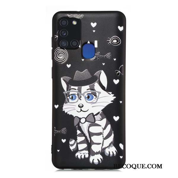 Samsung Galaxy A21s Dessin Animé Téléphone Portable Coque De Téléphone Incassable Étui Tout Compris