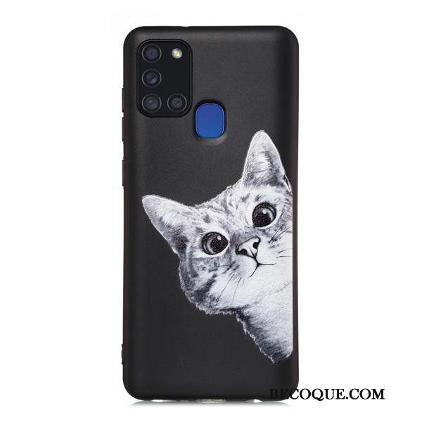 Samsung Galaxy A21s Dessin Animé Téléphone Portable Coque De Téléphone Incassable Étui Tout Compris