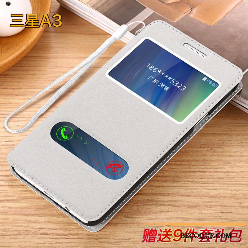 Samsung Galaxy A3 2015 Nouveau Étui Coque De Téléphone Protection Téléphone Portable Étui En Cuir