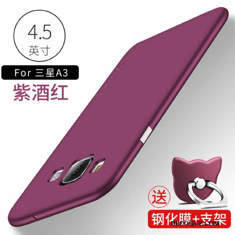 Samsung Galaxy A3 2015 Téléphone Portable Coque De Téléphone Protection Silicone Fluide Doux Étui
