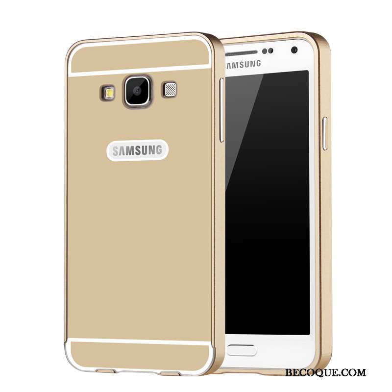 Samsung Galaxy A3 2015 Étui Téléphone Portable Bleu Coque De Téléphone Protection Métal