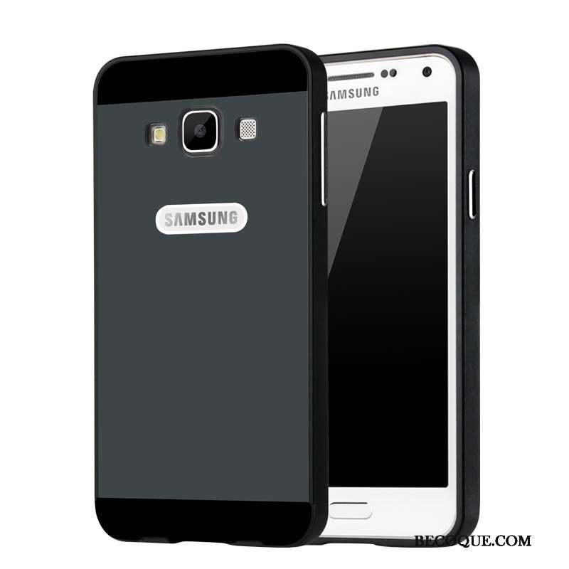 Samsung Galaxy A3 2015 Étui Téléphone Portable Bleu Coque De Téléphone Protection Métal