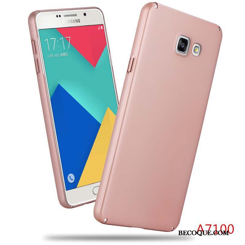 Samsung Galaxy A3 2016 Coque Tout Compris Délavé En Daim Simple Protection Or Business