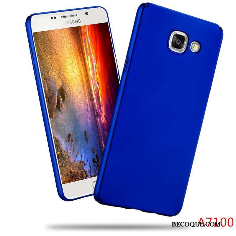 Samsung Galaxy A3 2016 Coque Tout Compris Délavé En Daim Simple Protection Or Business