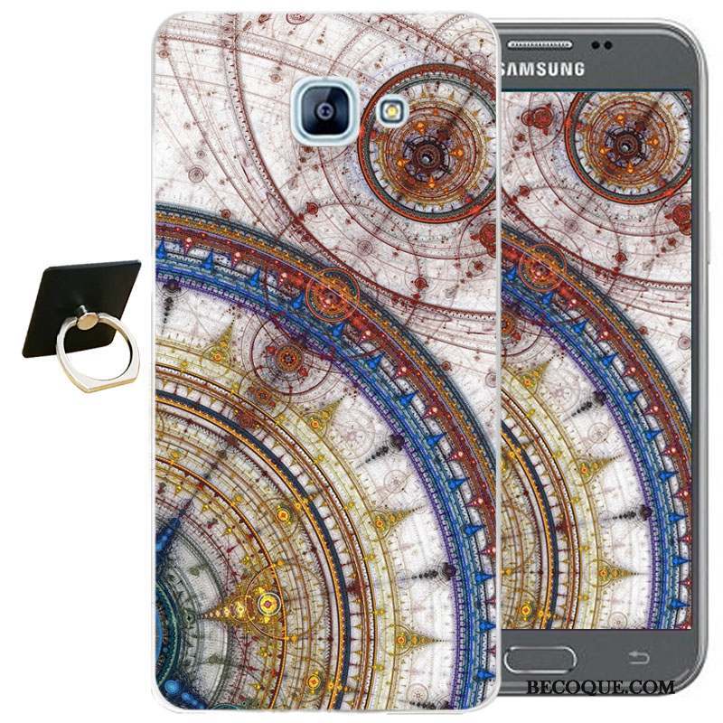 Samsung Galaxy A3 2017 Étui Protection Gaufrage Coque Silicone Dessin Animé