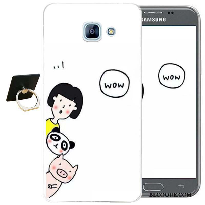 Samsung Galaxy A3 2017 Étui Protection Gaufrage Coque Silicone Dessin Animé