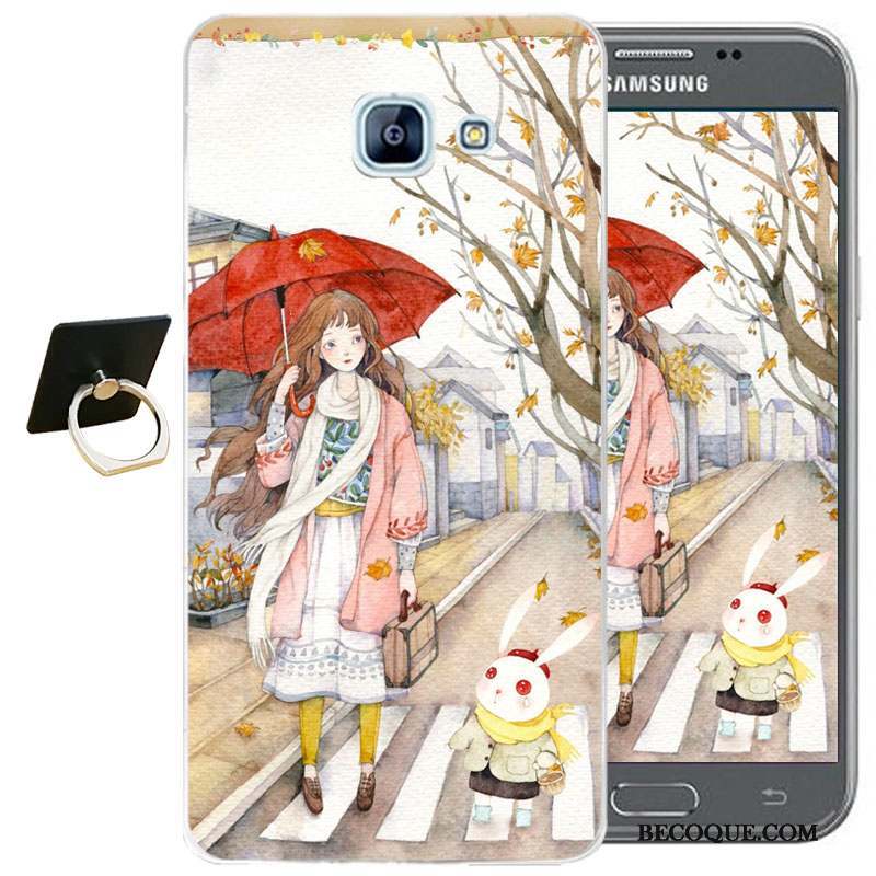 Samsung Galaxy A3 2017 Étui Protection Gaufrage Coque Silicone Dessin Animé