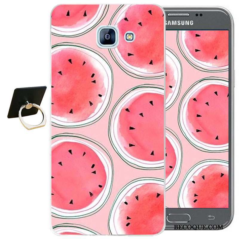 Samsung Galaxy A3 2017 Étui Protection Gaufrage Coque Silicone Dessin Animé