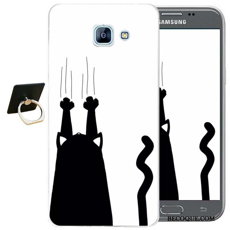 Samsung Galaxy A3 2017 Étui Protection Gaufrage Coque Silicone Dessin Animé