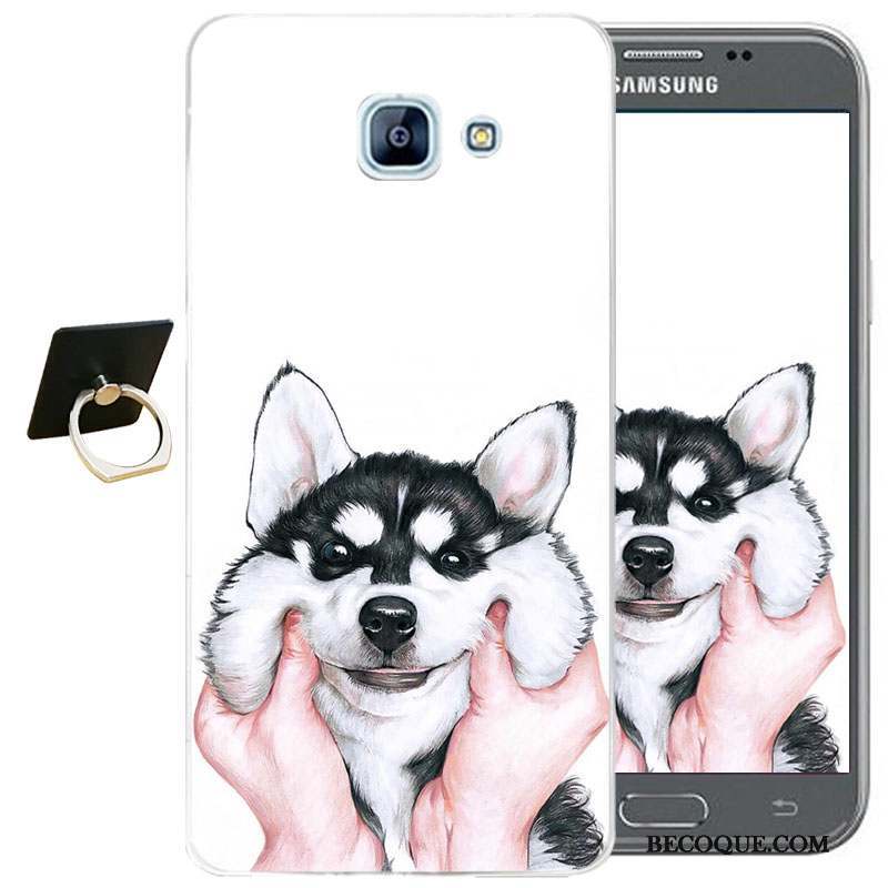 Samsung Galaxy A3 2017 Étui Protection Gaufrage Coque Silicone Dessin Animé