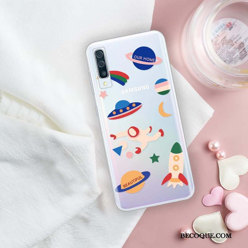 Samsung Galaxy A30s Créatif Coque De Téléphone Dessin Animé Incassable Personnalité Fluide Doux