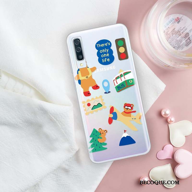 Samsung Galaxy A30s Créatif Coque De Téléphone Dessin Animé Incassable Personnalité Fluide Doux