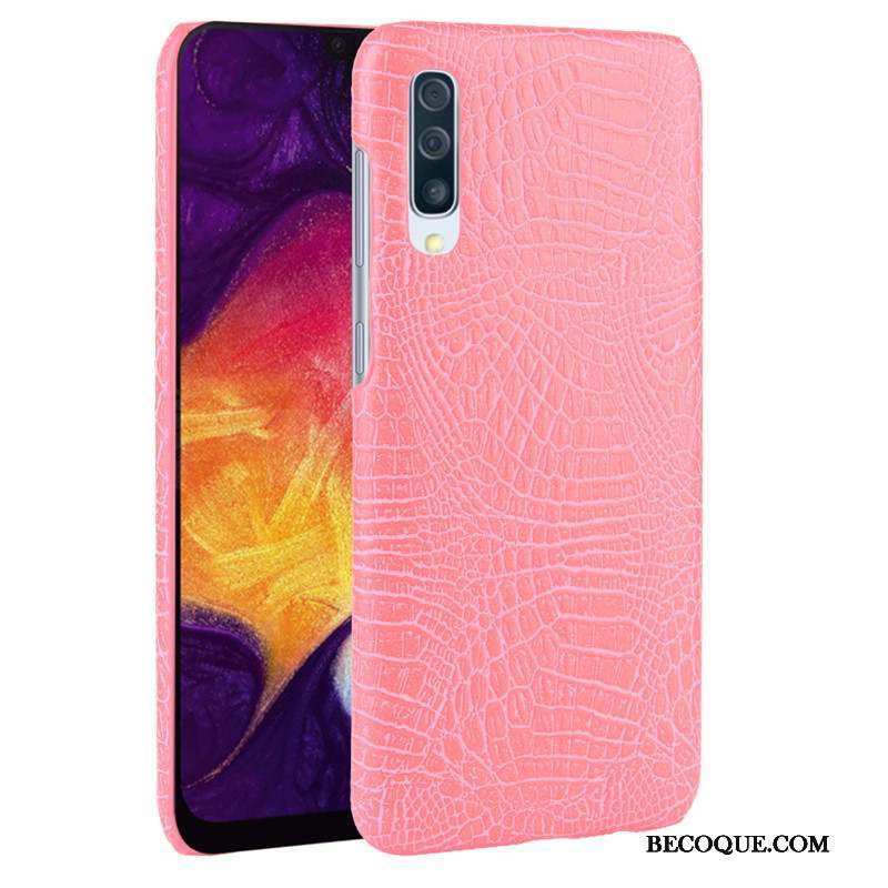 Samsung Galaxy A30s Cuir Coque De Téléphone Crocodile Modèle Difficile Étui Sac