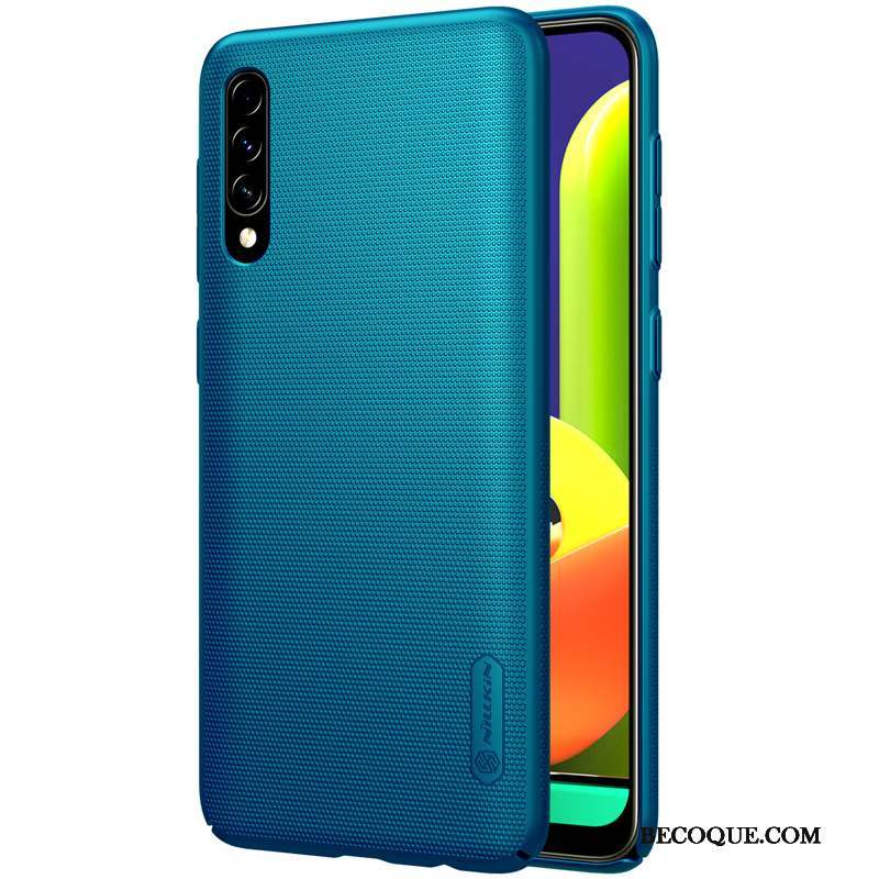 Samsung Galaxy A30s Difficile Or Délavé En Daim Antidérapant Coque Tout Compris