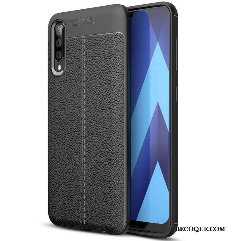 Samsung Galaxy A30s Protection Étui Coque Tout Compris Fluide Doux Rouge